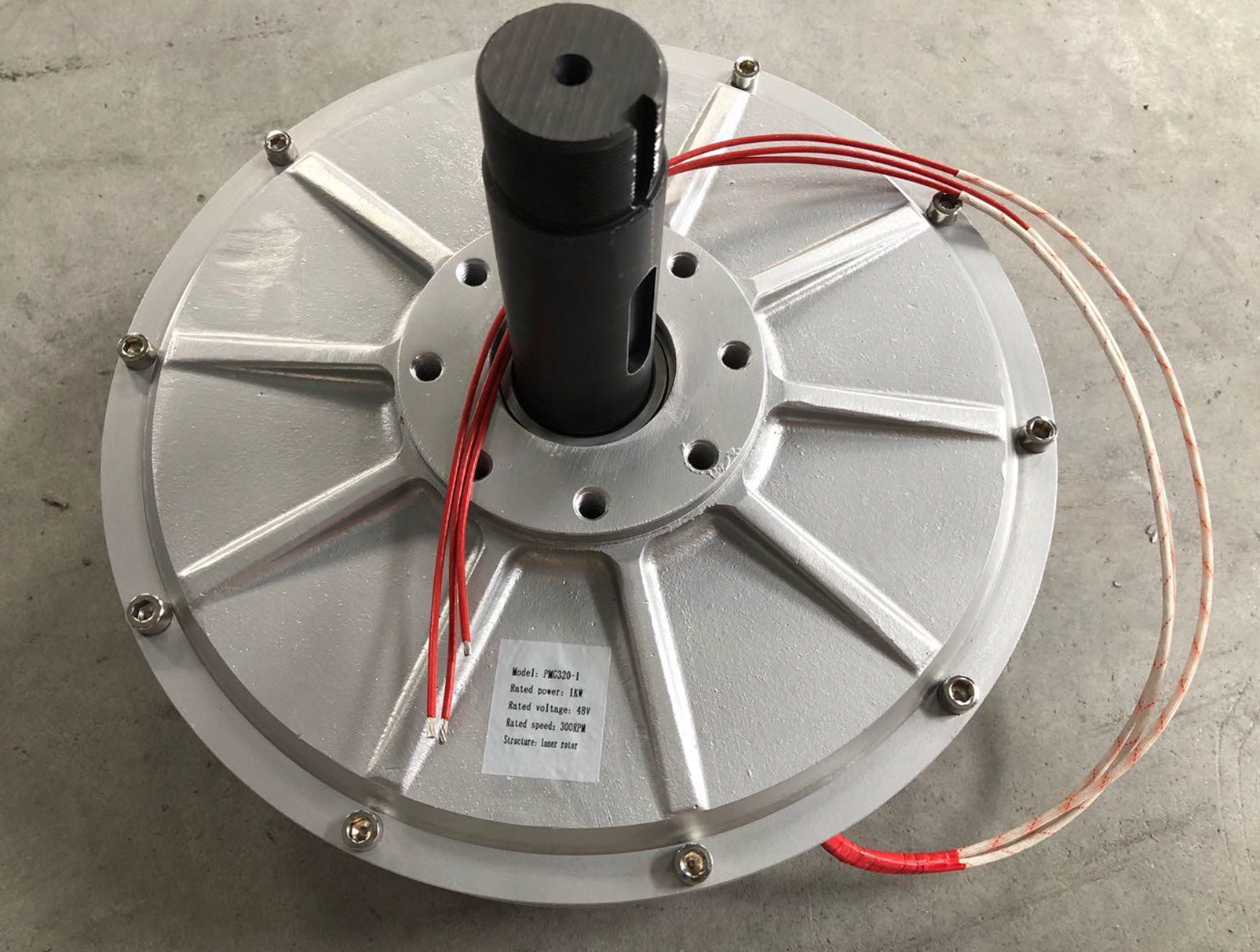 Disc Coreless Permanent Magnet Generator